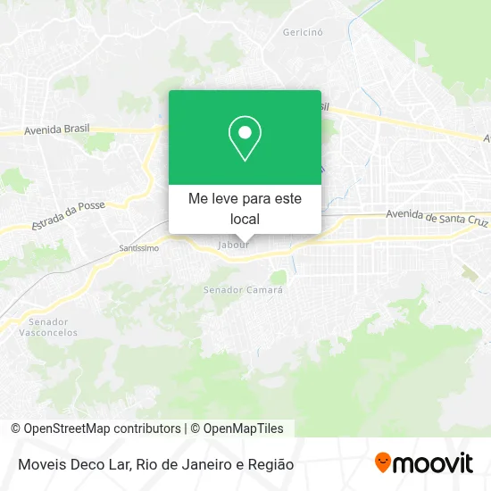 Moveis Deco Lar mapa