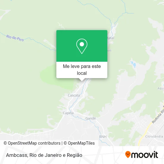 Ambcass mapa