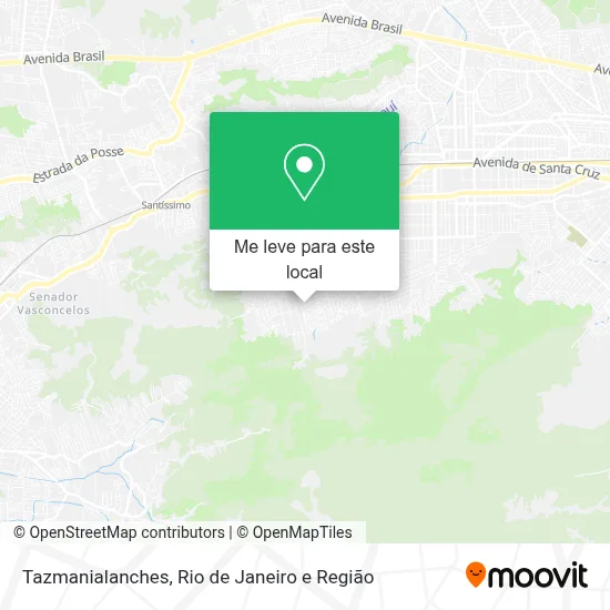 Tazmanialanches mapa