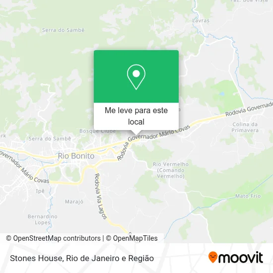 Stones House mapa