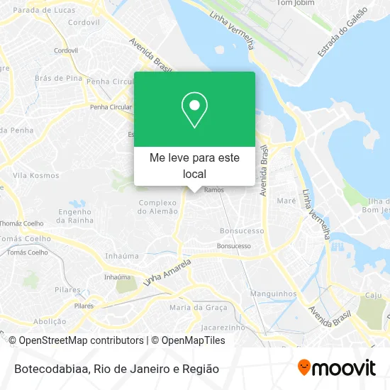 Botecodabiaa mapa