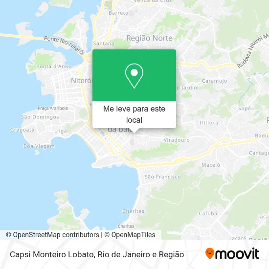 Capsi Monteiro Lobato mapa
