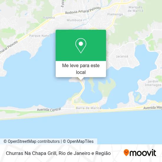 Churras Na Chapa Grill mapa