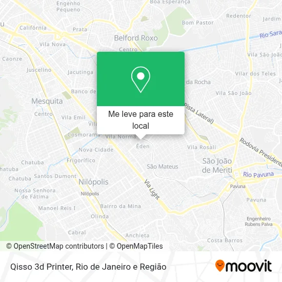 Qisso 3d Printer mapa