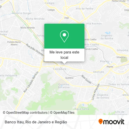 Banco Itau mapa
