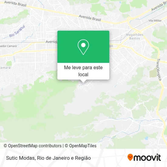 Sutic Modas mapa