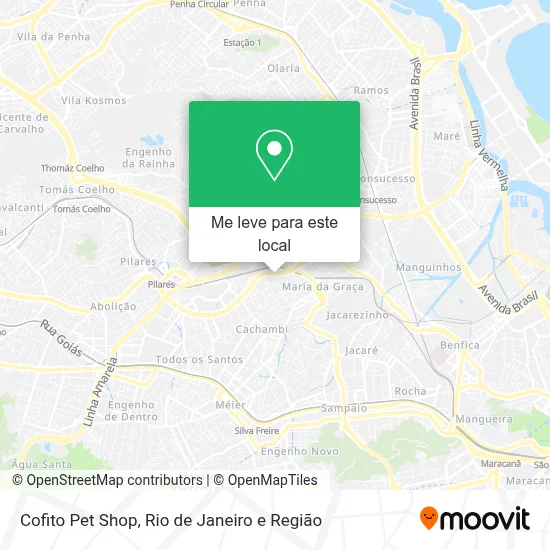 Cofito Pet Shop mapa
