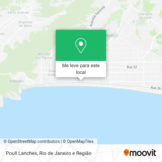 Poull Lanches mapa