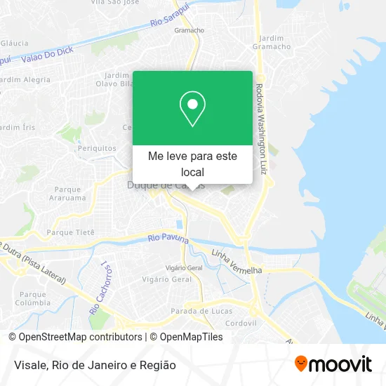 Visale mapa