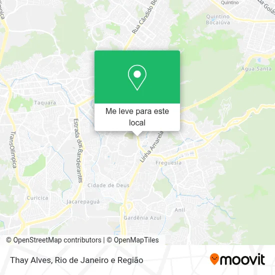 Thay Alves mapa