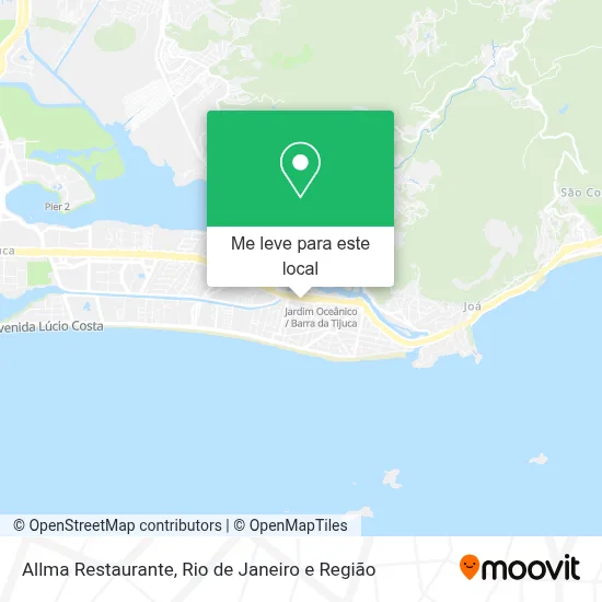 Allma Restaurante mapa
