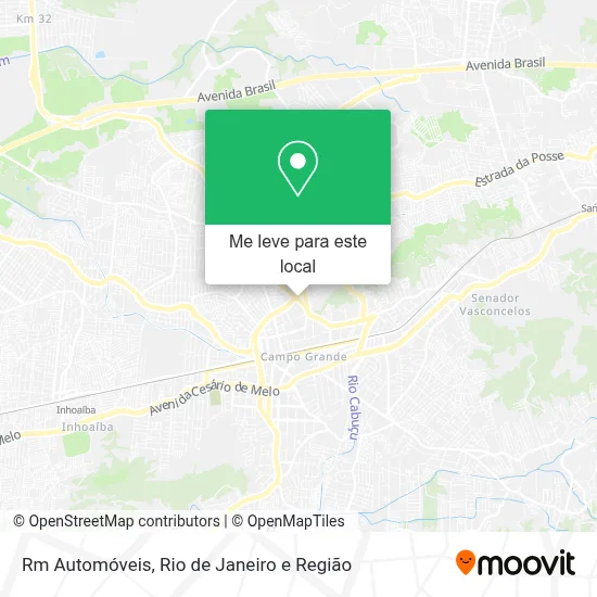 Rm Automóveis mapa