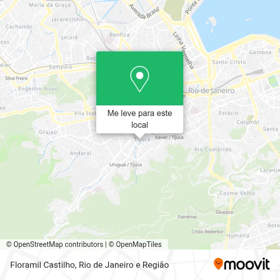 Floramil Castilho mapa