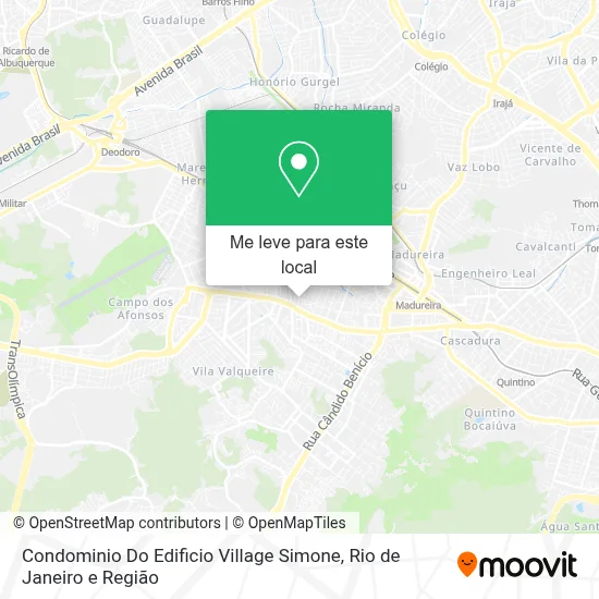 Condominio Do Edificio Village Simone mapa