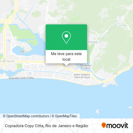 Copiadora Copy Citta mapa