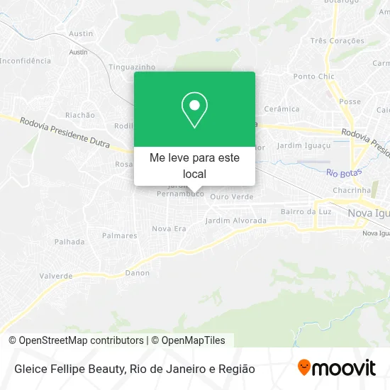 Gleice Fellipe Beauty mapa