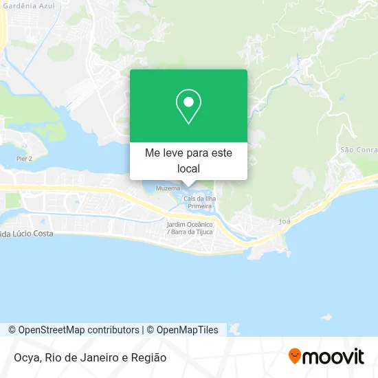 Ocya mapa
