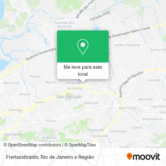 Freitassbraids mapa