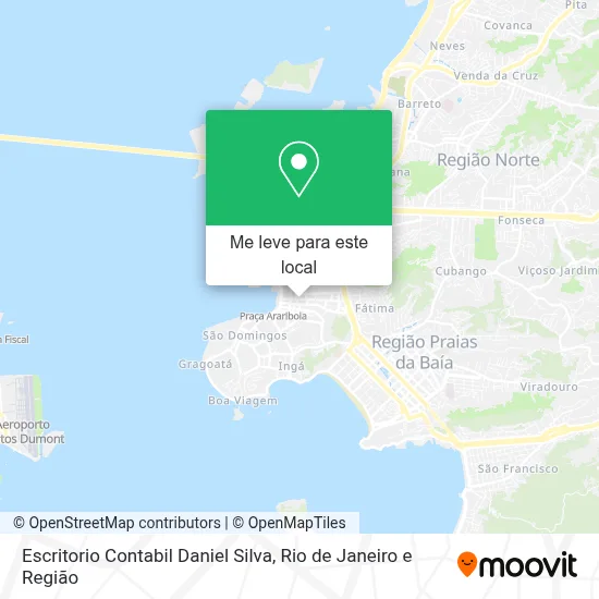 Escritorio Contabil Daniel Silva mapa