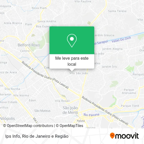 Ips Info mapa