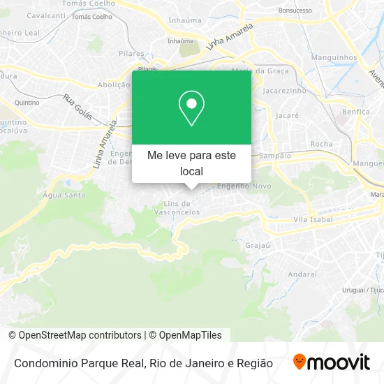 Condominio Parque Real mapa