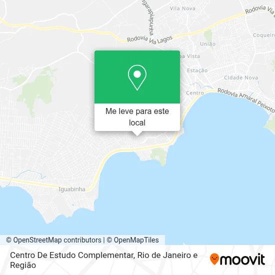 Centro De Estudo Complementar mapa