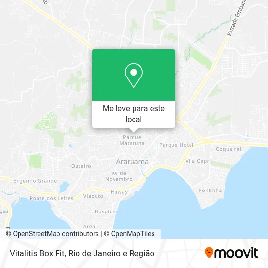 Vitalitis Box Fit mapa
