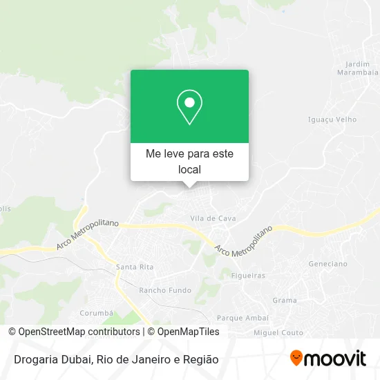 Drogaria Dubai mapa