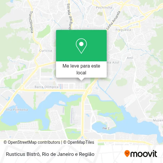 Rusticus Bistrô mapa