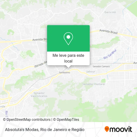 Absoluta's Modas mapa