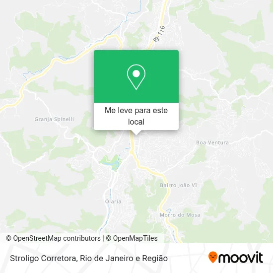 Stroligo Corretora mapa