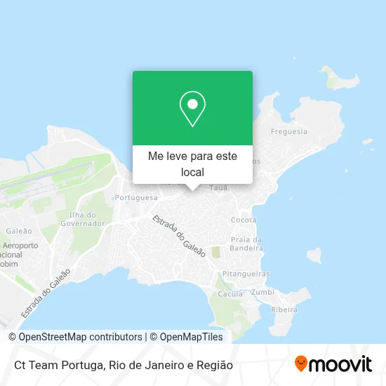 Ct Team Portuga mapa