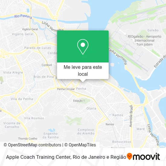 Apple Coach Training Center mapa