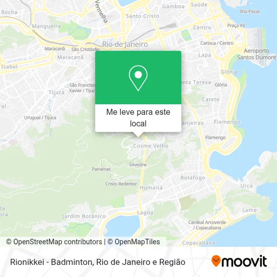 Rionikkei - Badminton mapa