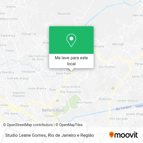 Studio Leane Gomes mapa