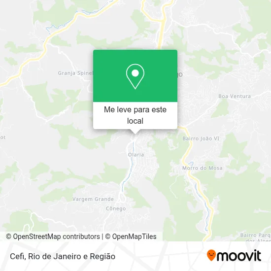 Cefi mapa