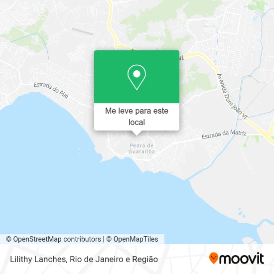 Lilithy Lanches mapa