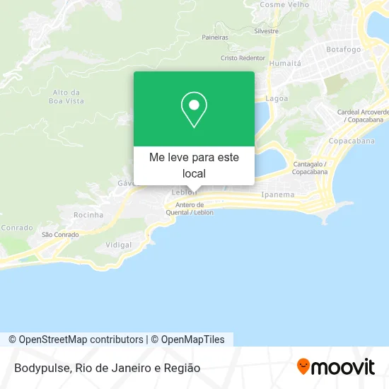 Bodypulse mapa