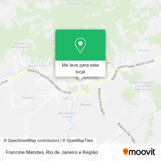 Francine Mendes mapa
