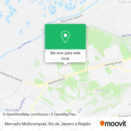 Mercado Multicompras mapa