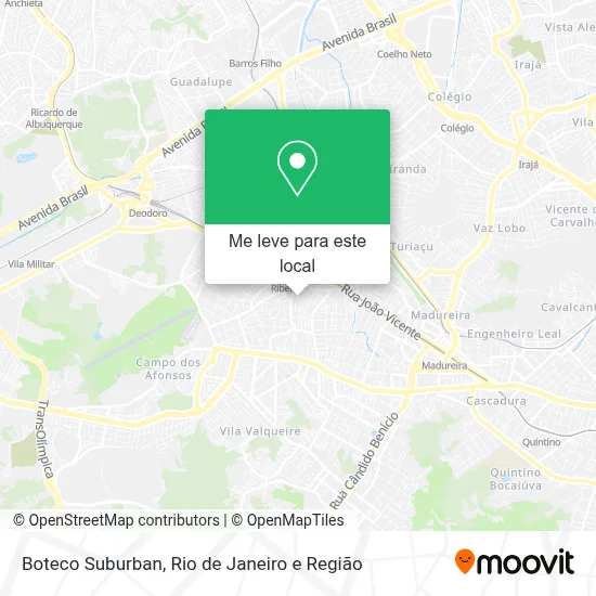 Boteco Suburban mapa