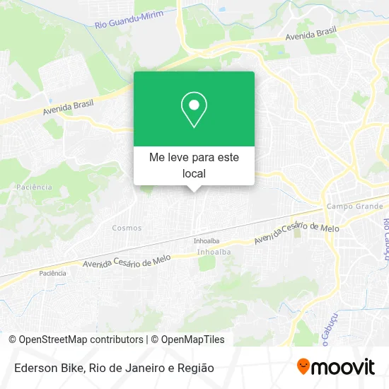 Ederson Bike mapa