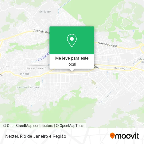 Nextel mapa