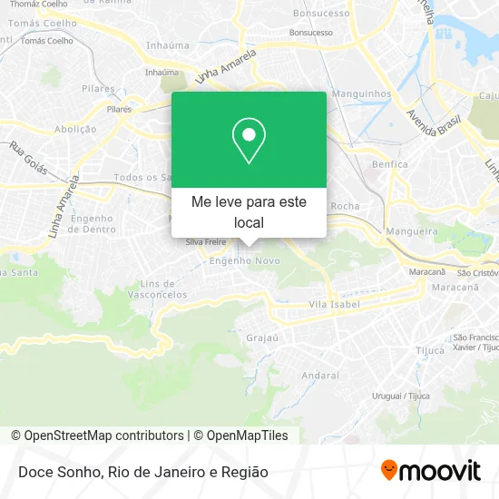 Doce Sonho mapa