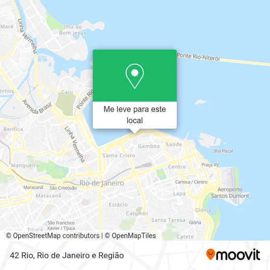 42 Rio mapa