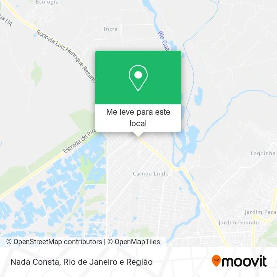 Nada Consta mapa