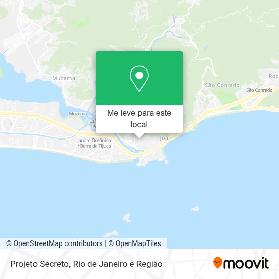 Projeto Secreto mapa