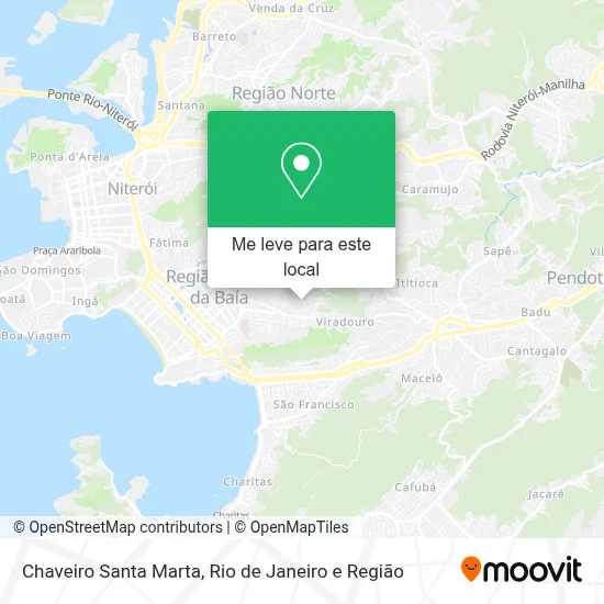 Chaveiro Santa Marta mapa