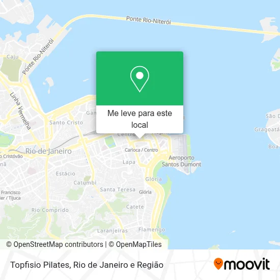 Topfisio Pilates mapa