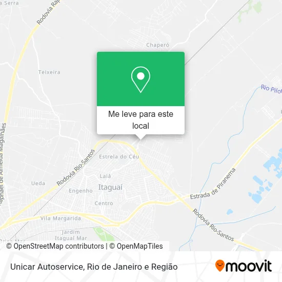 Unicar Autoservice mapa